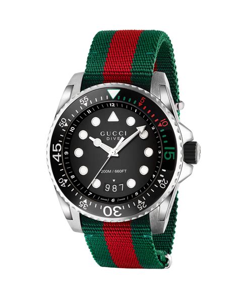 cinturino gucci dive|Gucci swiss dive.